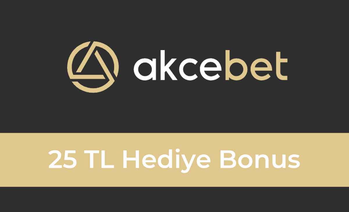 Akcebet 25 TL Hediye Bonus