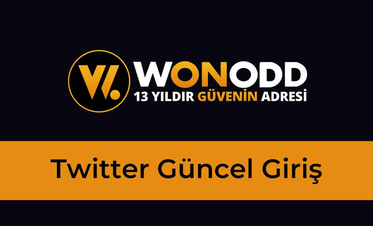 Wonodd Twitter Güncel Giriş